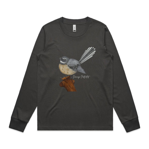 "Chubby One" Women's Long Sleeve Tee (Heavy-weight) Thumbnail