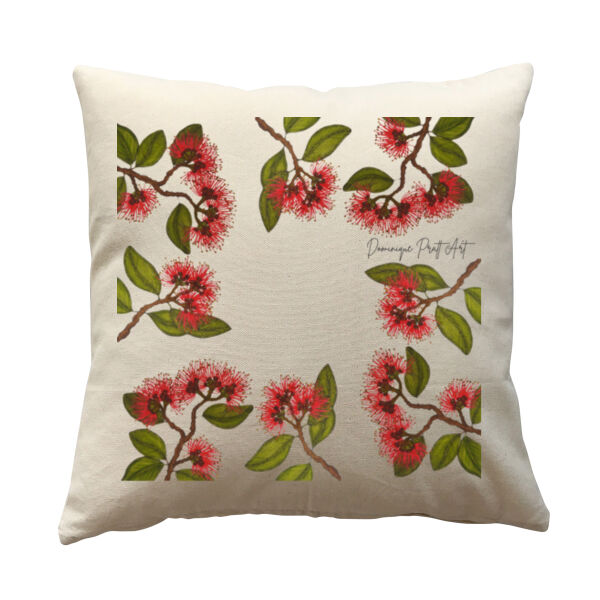 Pōhutukawa Cushion Cover 45x45cm Thumbnail