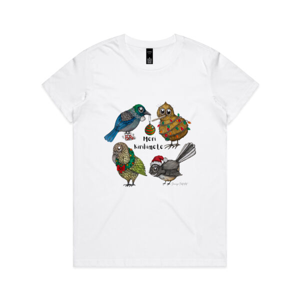 "Meri Kirihimete" Women's Tee Thumbnail